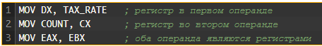 Язык программирования Ассемблер