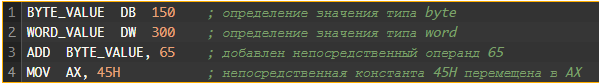Язык программирования Ассемблер
