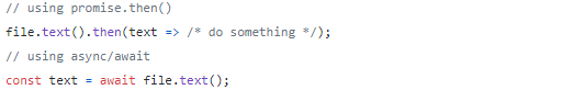Чтение файлов в Javascript с помощью API