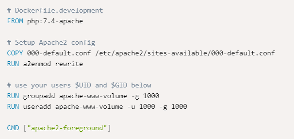 Docker для локальной PHP разработки
